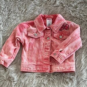 Minnie Mouse Light Pink Jean Jacket for Kids